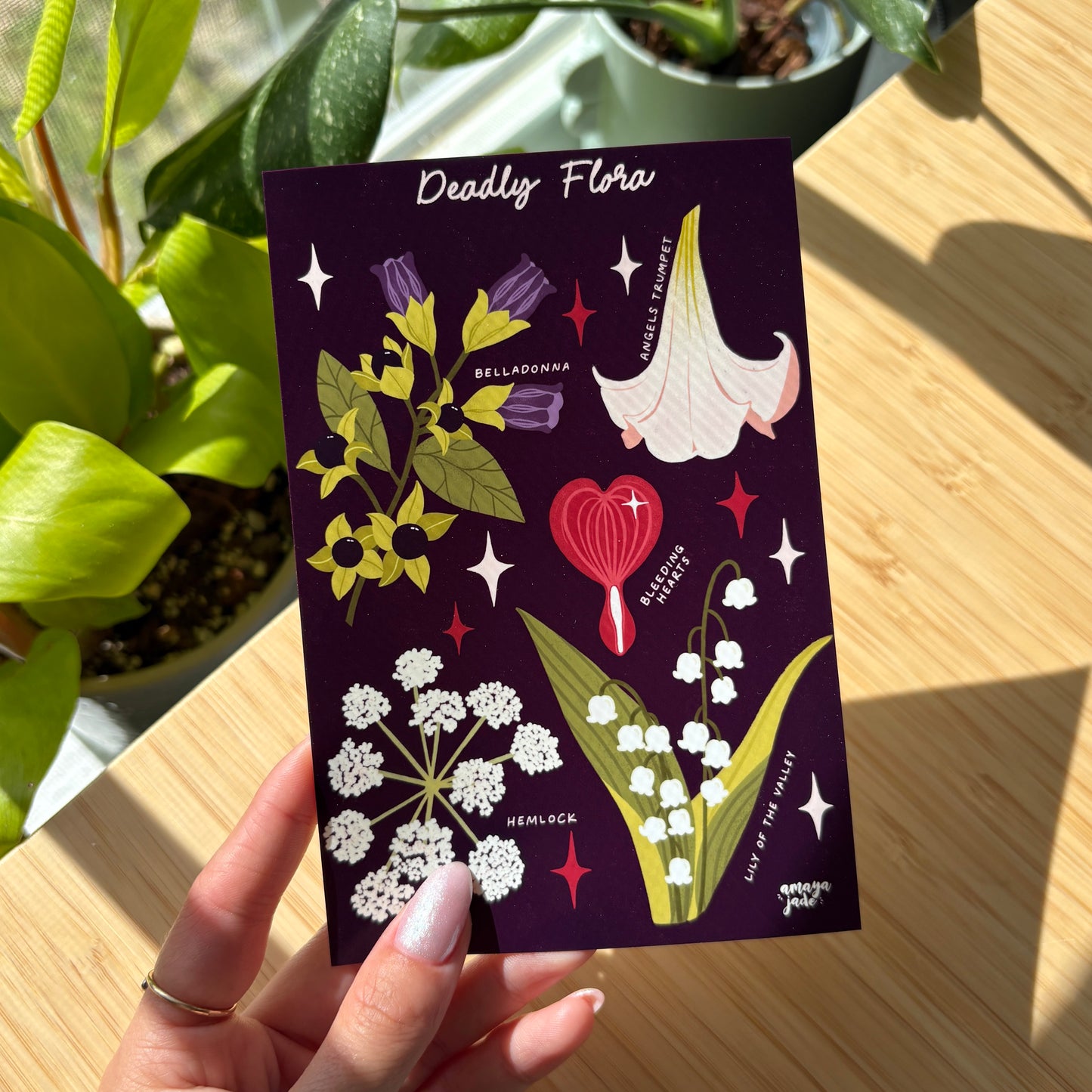 Deadly Flora Print