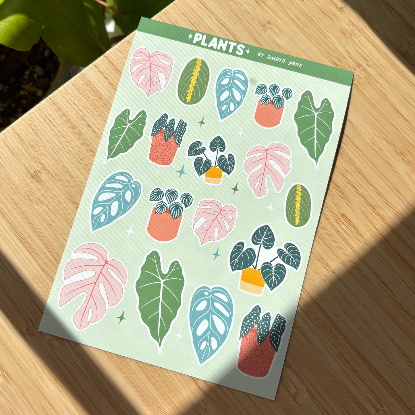 Plant Sticker Sheet
