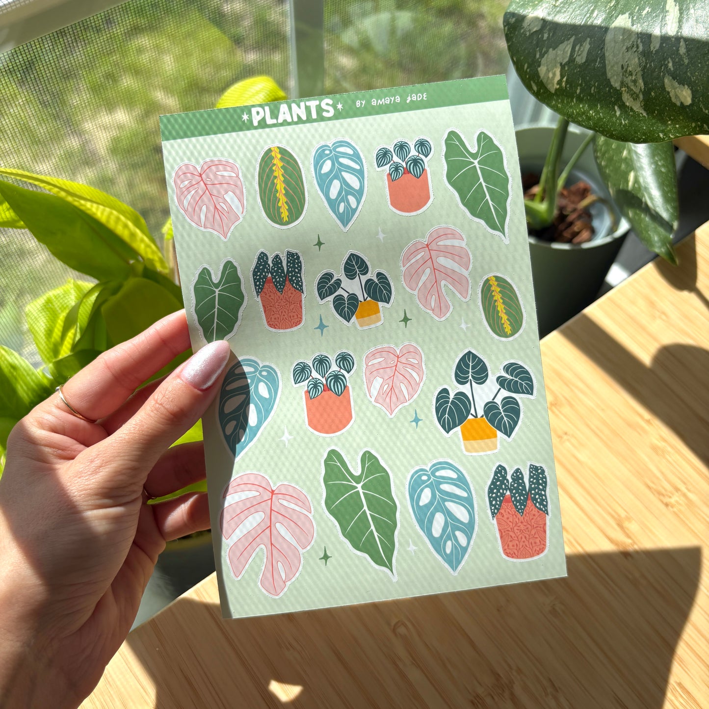 Plant Sticker Sheet