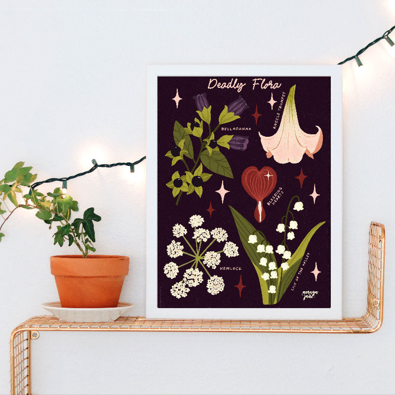 Deadly Flora Print