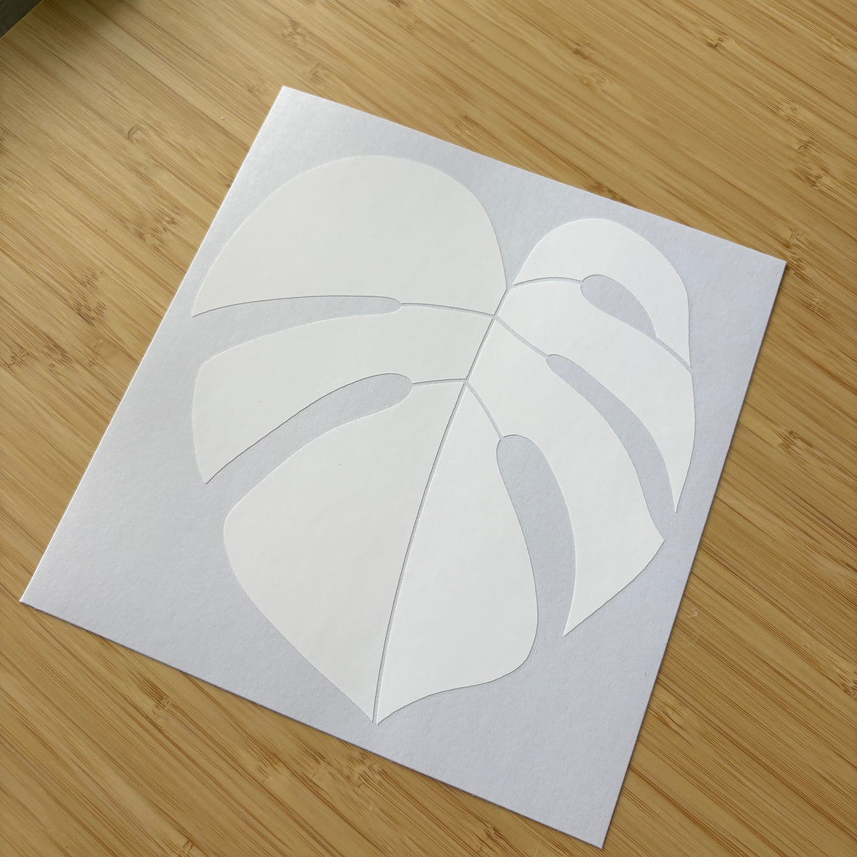 Copy Monster Pattern Glass Monstera Stained Glass Sticker Pattern – Amaya Jade