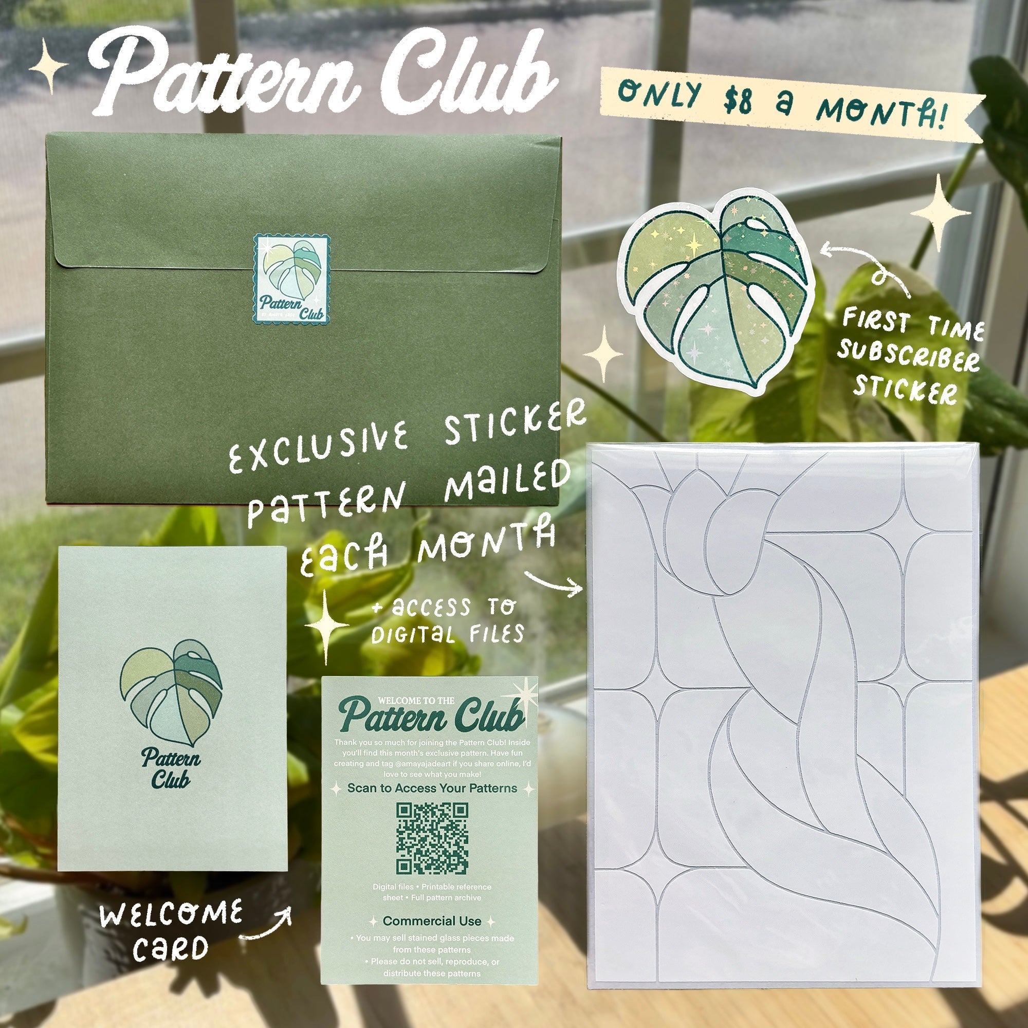Pattern Club Amaya Jade pattern-club-amaya-jade