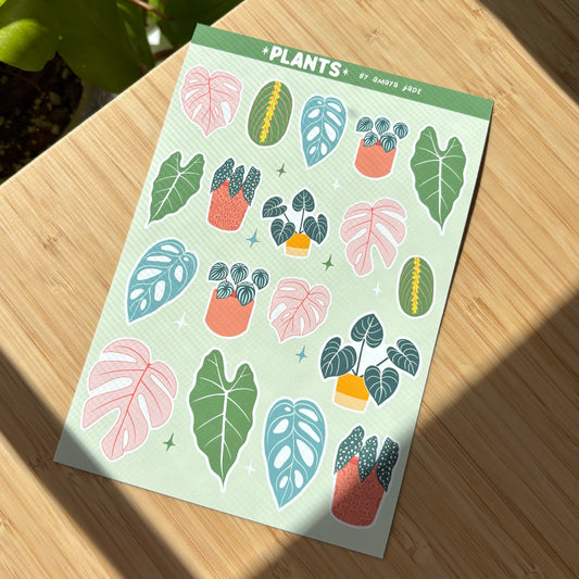 Plant Sticker Sheet